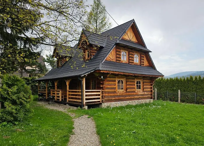 Domek Góralski Bliźniak Szałas Michalików Skibówki by RentiloPL Zakopane